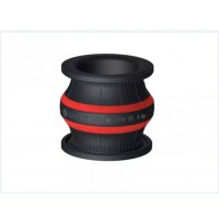 ELAFLEX DN 300 mm / 12"膨脹節  用于食品的白色帶狀伸縮縫