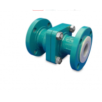 InterApp FPCV止回閥，帶法蘭端，用于最苛刻的腐蝕性和有毒應用