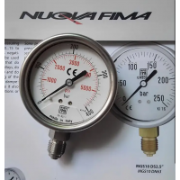 意大利 NUOVA FIMA 含油壓力表 0-400BAR